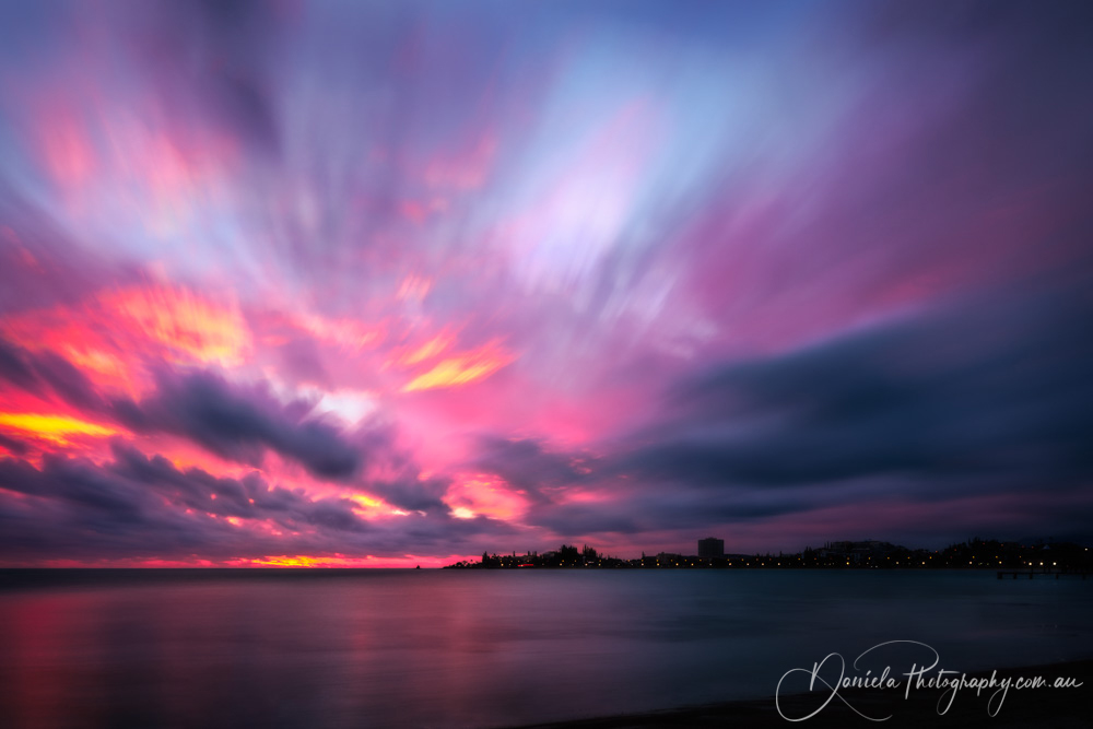 Anse Vata Bay New Caledonia -Dramatic Sunset